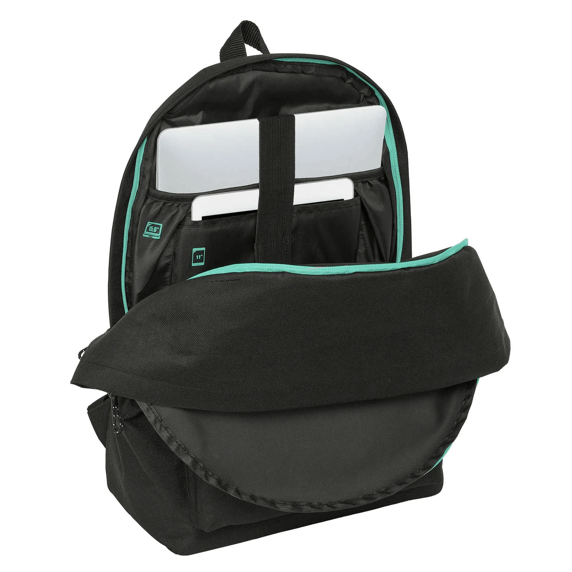 Mochila Doble para Portátil 15,6' más USB Kings League El Barrio - Image 2