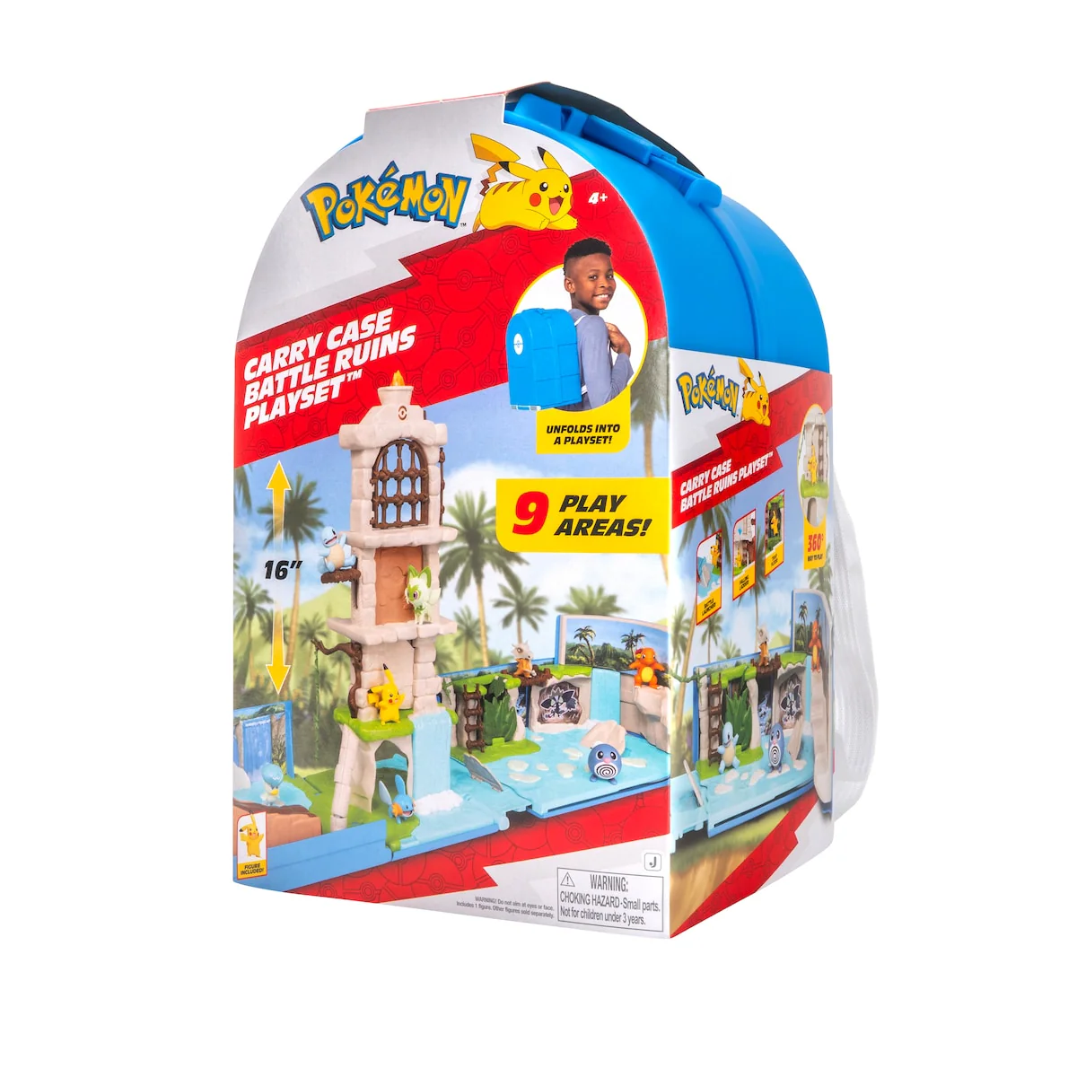Pokémon Mundo Transformable Ruinas – Playset de aventuras Pokémon