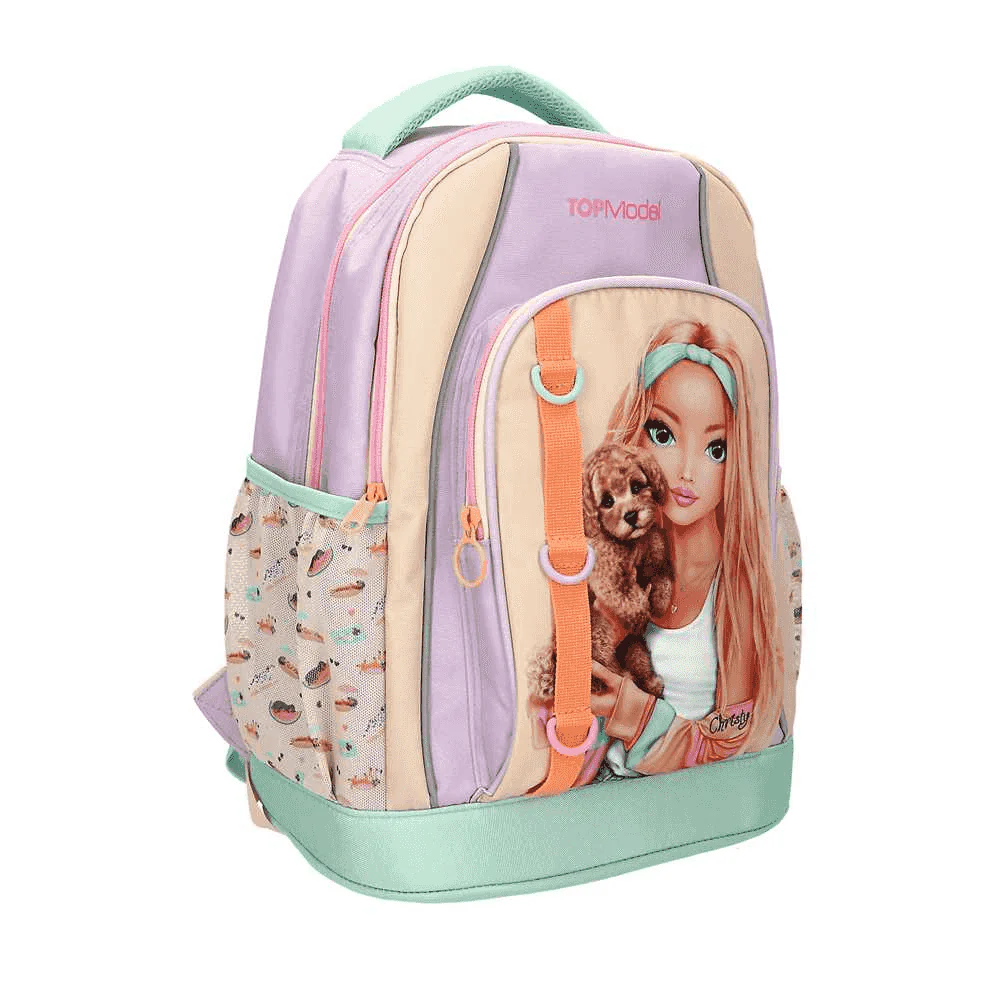 Mochila escolar TopModel Sunny Dog – Mochila infantil con compartimentos y diseño TopModel - Image 2