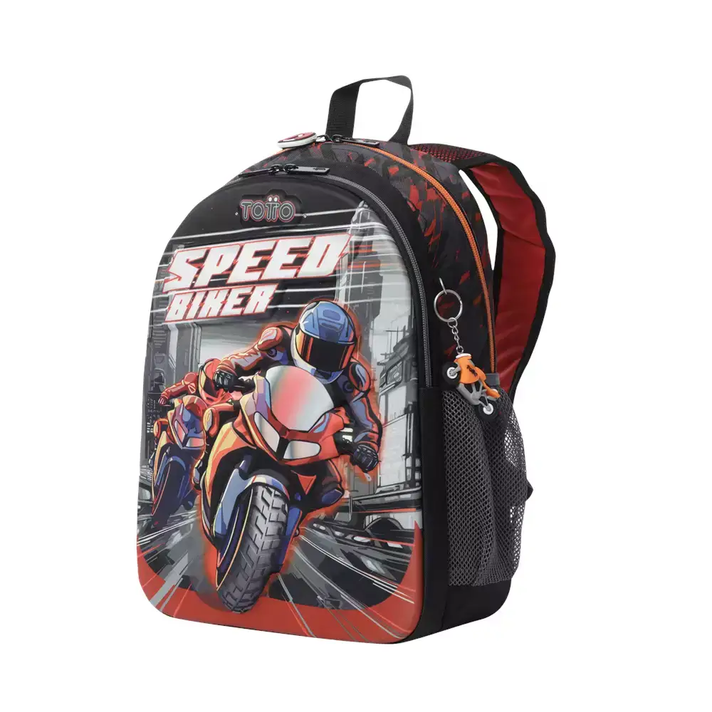 Mochila escolar Totto Speed Biker M 40 cm