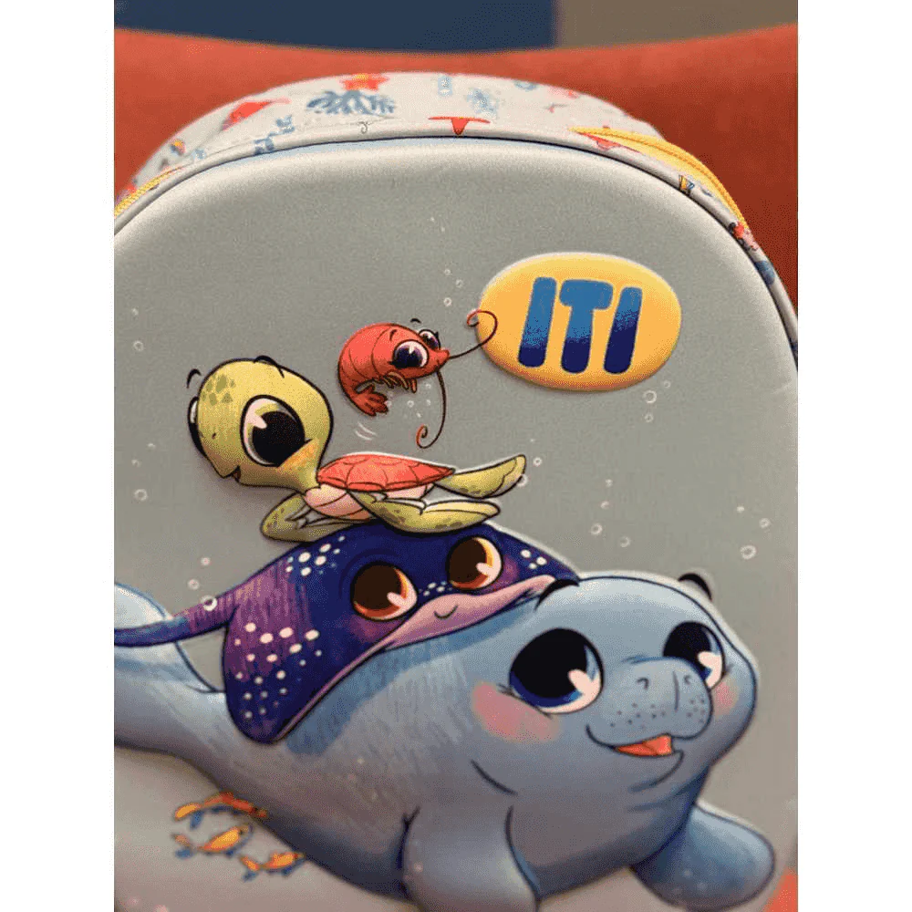 Mochila infantil pequeña Iti ligera y cómoda para guardería - Image 2