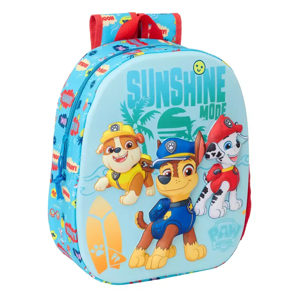 Mochila Paw Patrol 3D 33 cm