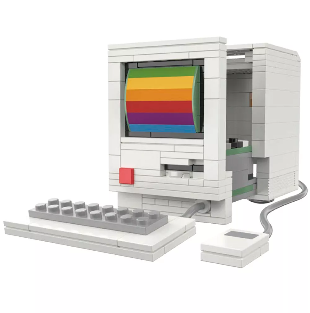 Model Retro Geek Planet – Mini Réplicas Retro Ordenador, Consola y Máquina de Escribir - Image 2