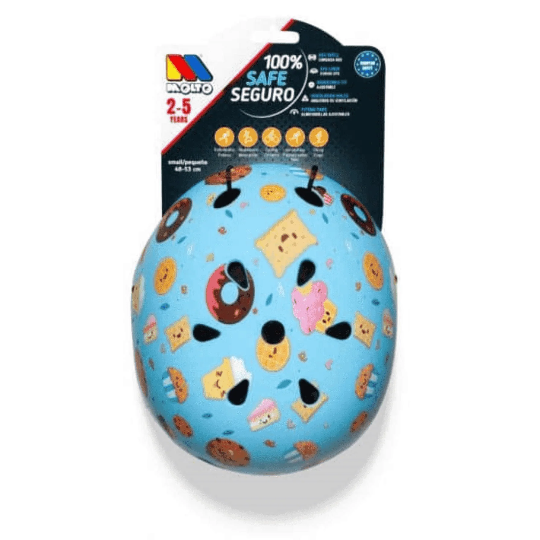 Molto Casco Infantil para Niños Turquesa Biscuit - Image 3