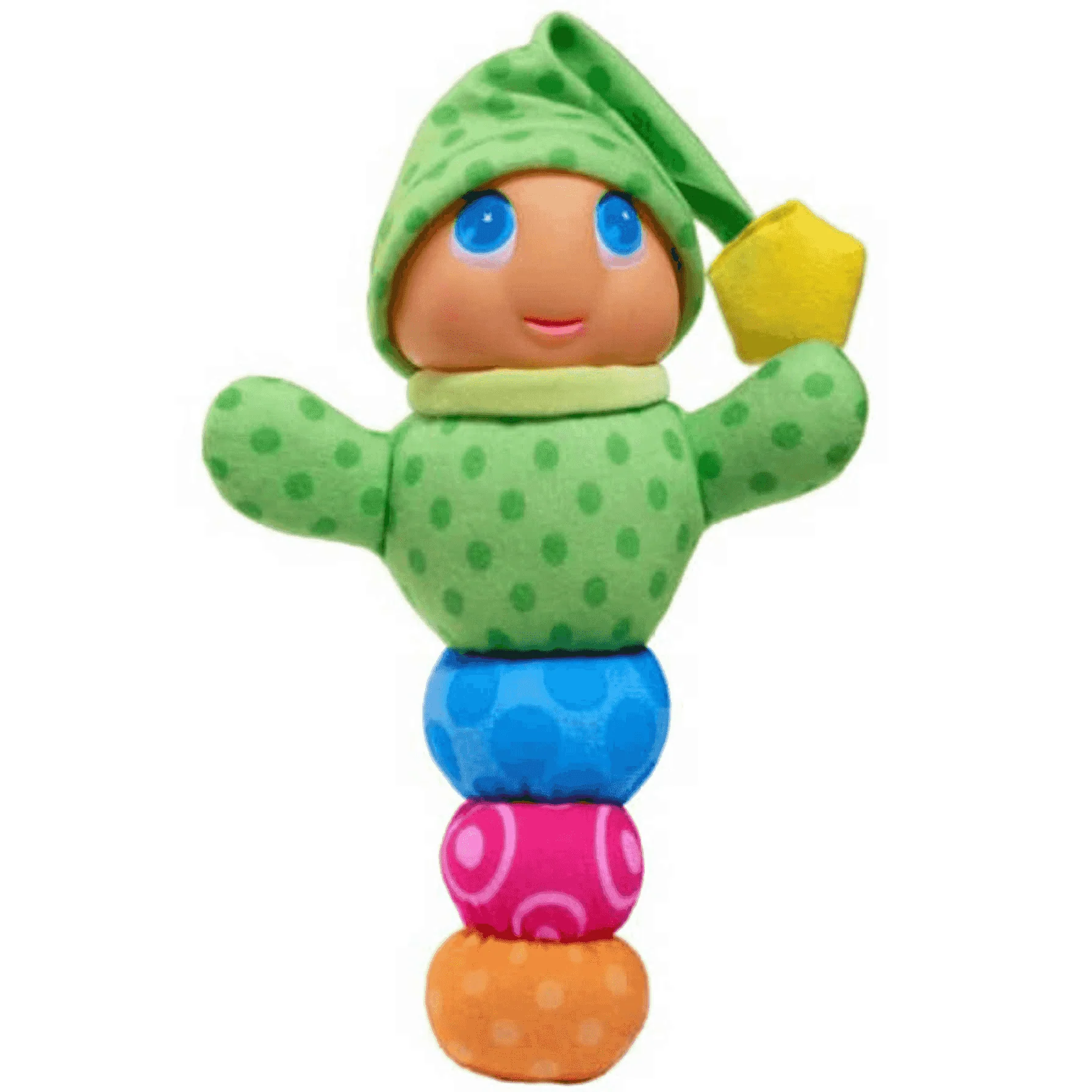 Molto Peluche Gusy Luz dos caras verde| Juguete Infantil - Image 2