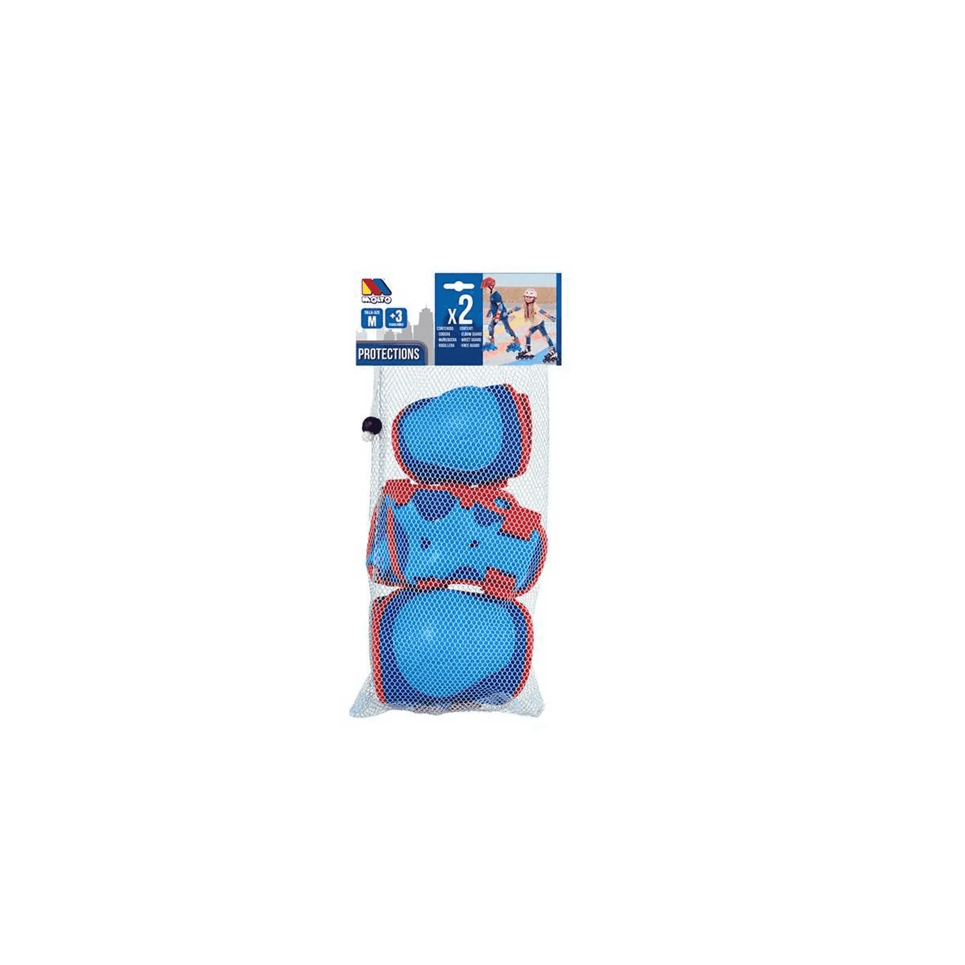 Molto Set De Protecciones Azul 6 Piezas talla M - Image 5