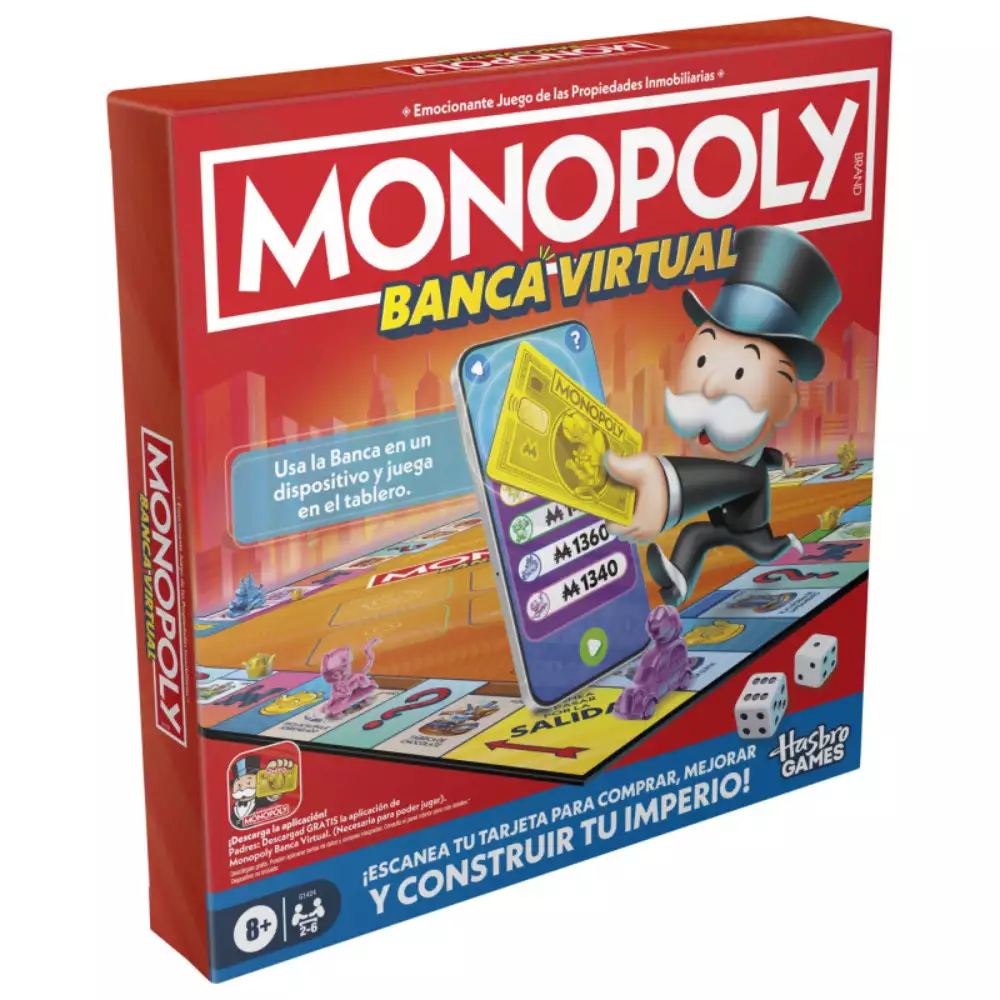Monopoly Banca Virtual – Juego Clásico con App de Dinero
