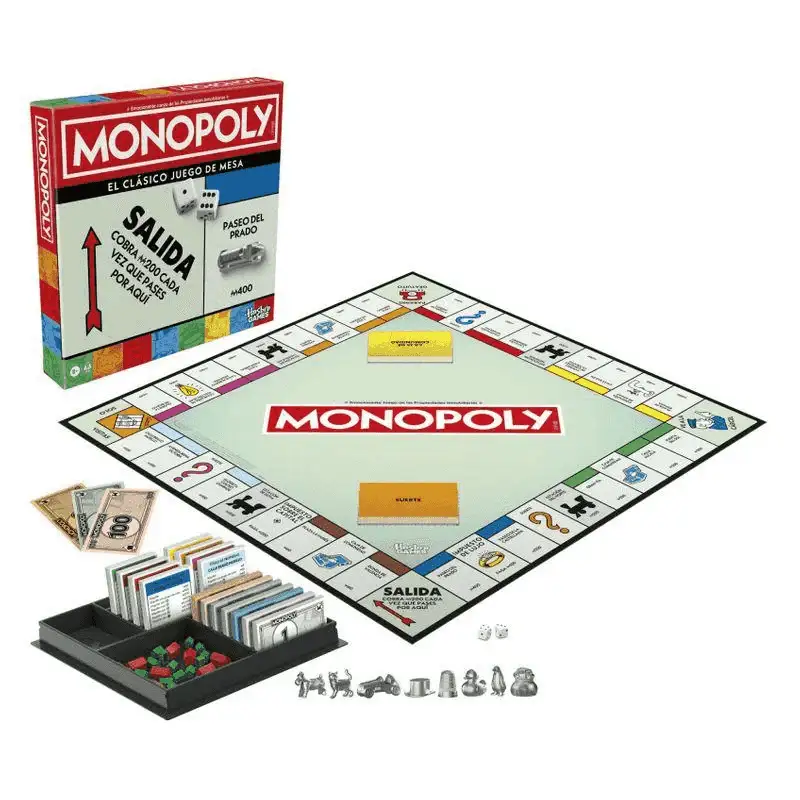 Monopoly Classic Refresh Madrid – Juego de mesa familiar mejorado