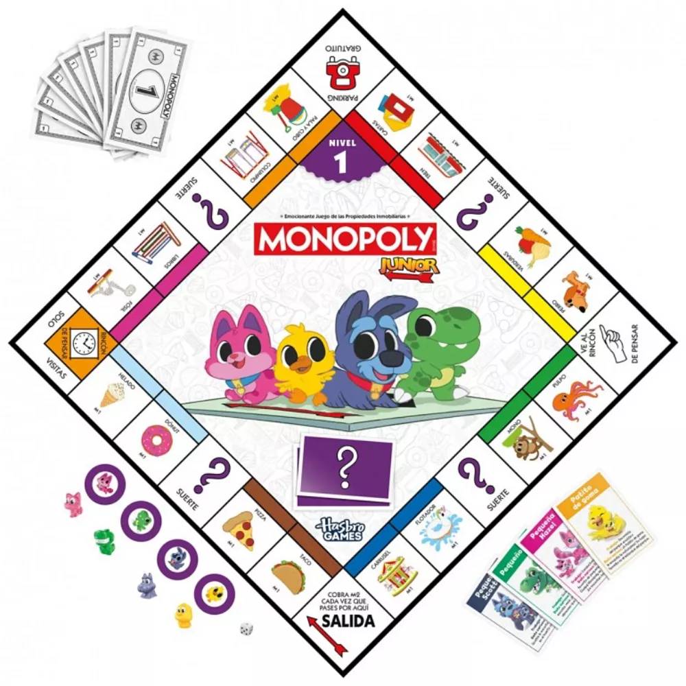 Monopoly Junior 2 en 1 Español - Image 3