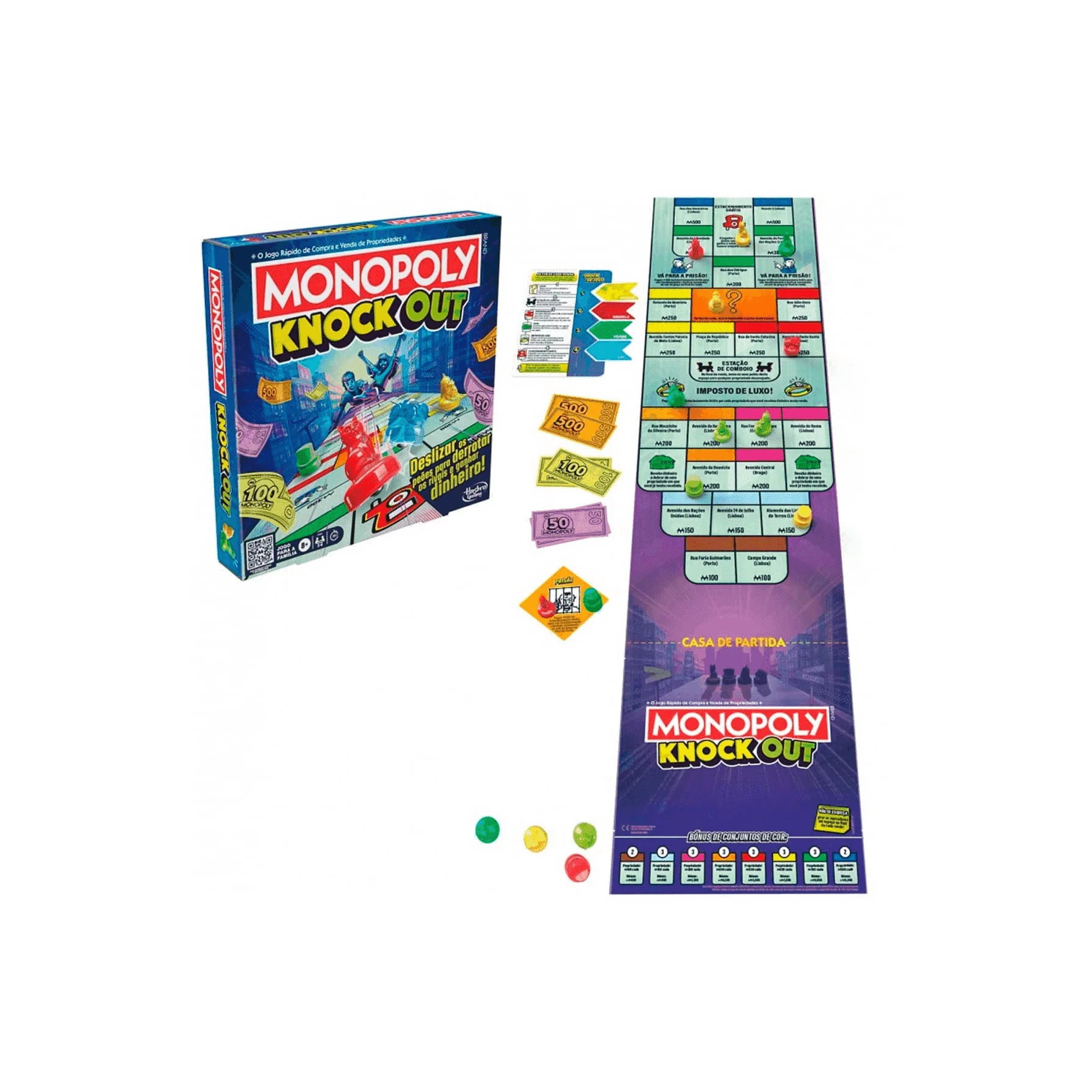 Monopoly Knockout: Un Juego de Mesa Dinámico para Toda la Familia - Image 3