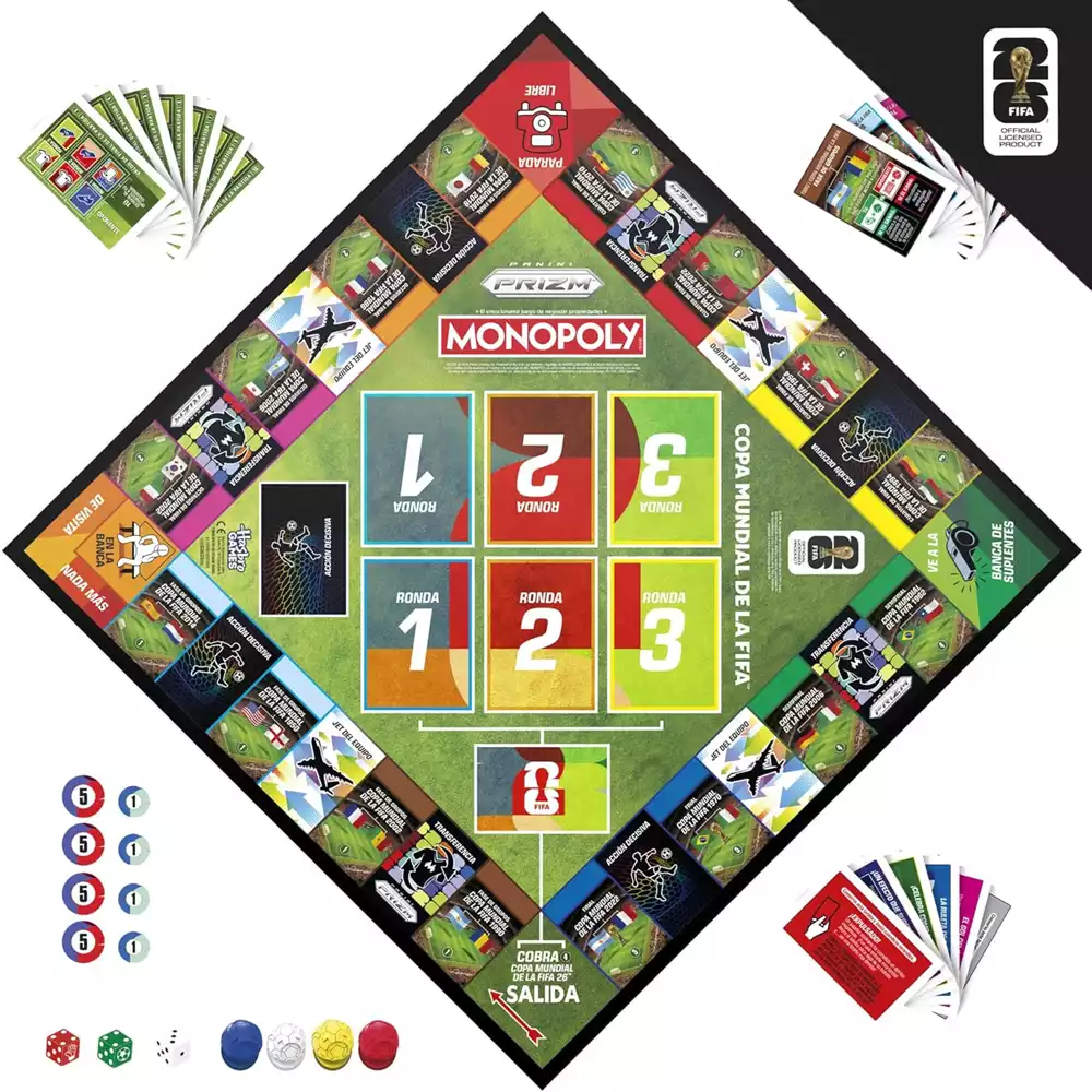Monopoly Panini Prizm Copa Mundial FIFA 2026 - Image 4