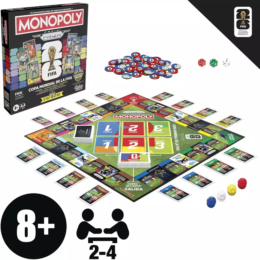 Monopoly Panini Prizm Copa Mundial FIFA 2026 - Image 5