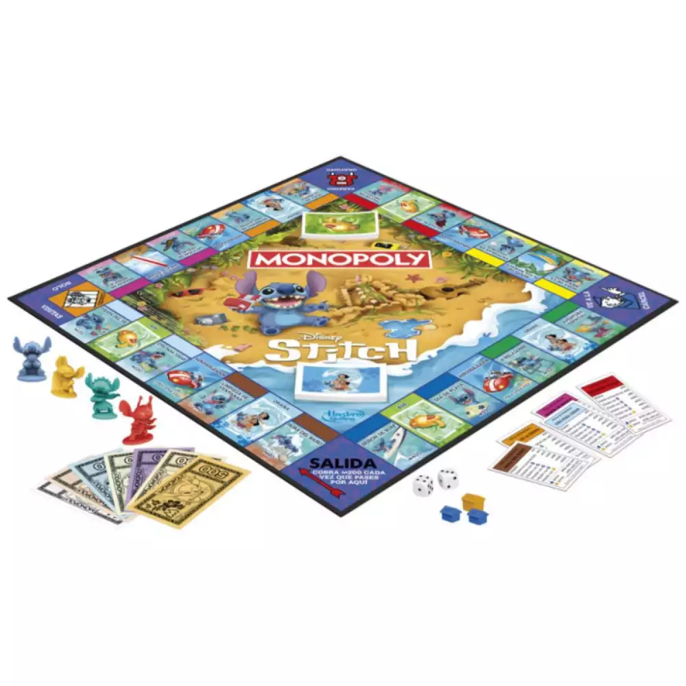 Monopoly Stitch Juego de mesa Hasbro - Image 5