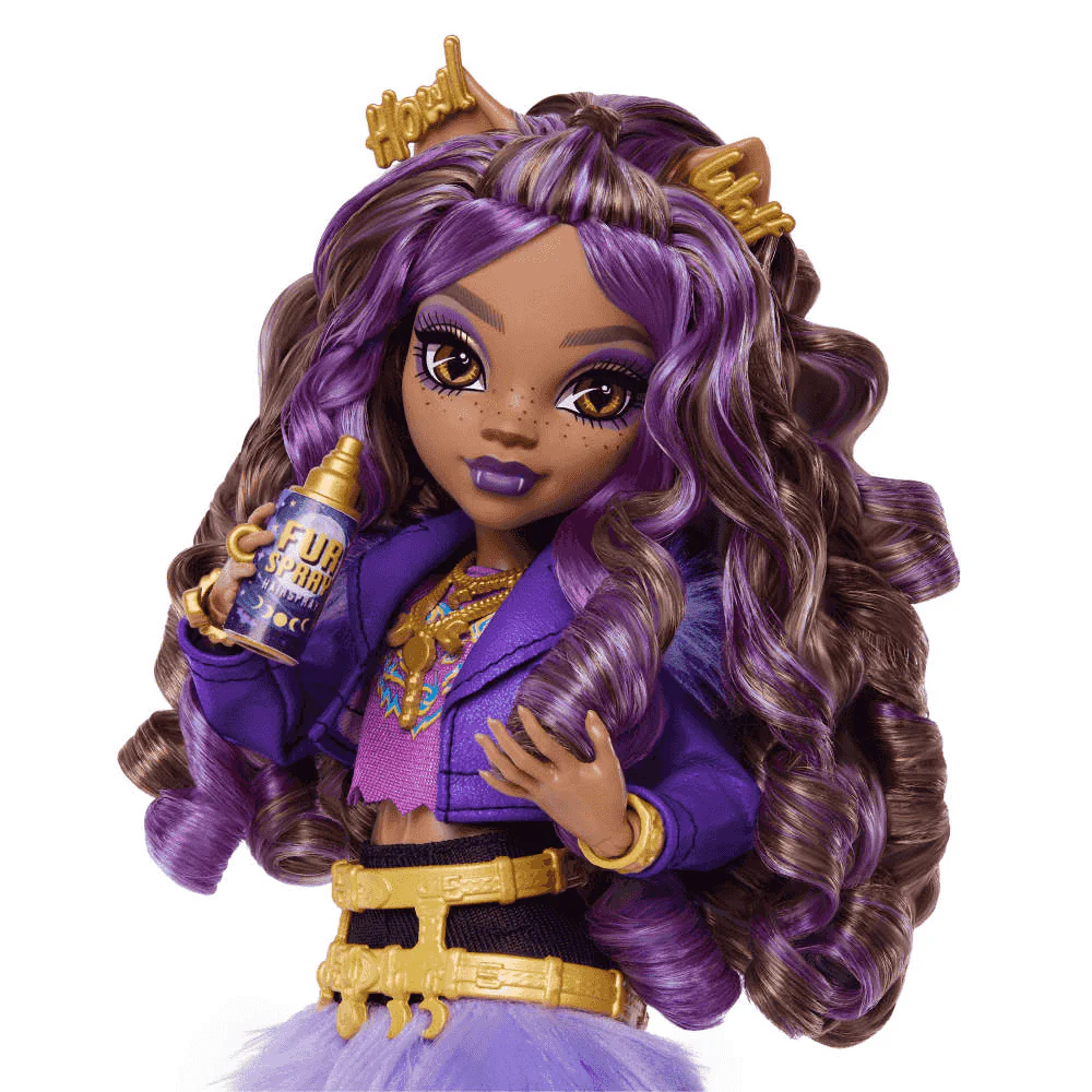 Monster High Clawdeen Wolf Muñeca con Mascota y Accesorios - Image 2