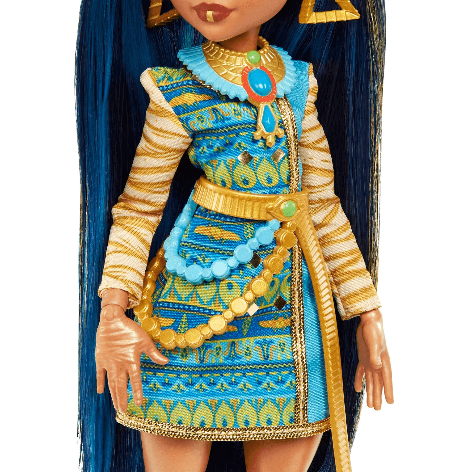 Monster High Cleo de Nile Muñeca articulada con mascota y accesorios de moda - Image 4