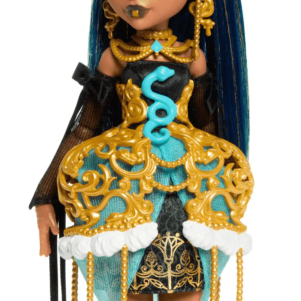 Monster High Cumplespantos Cleo De Nile – Muñeca de fiesta con accesorios temáticos - Image 5