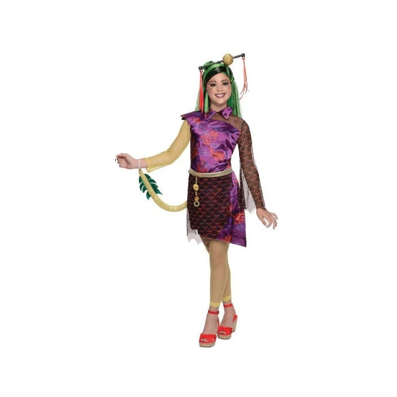 Monster High Disfraz Jinafire Talla 5 a 7 años.