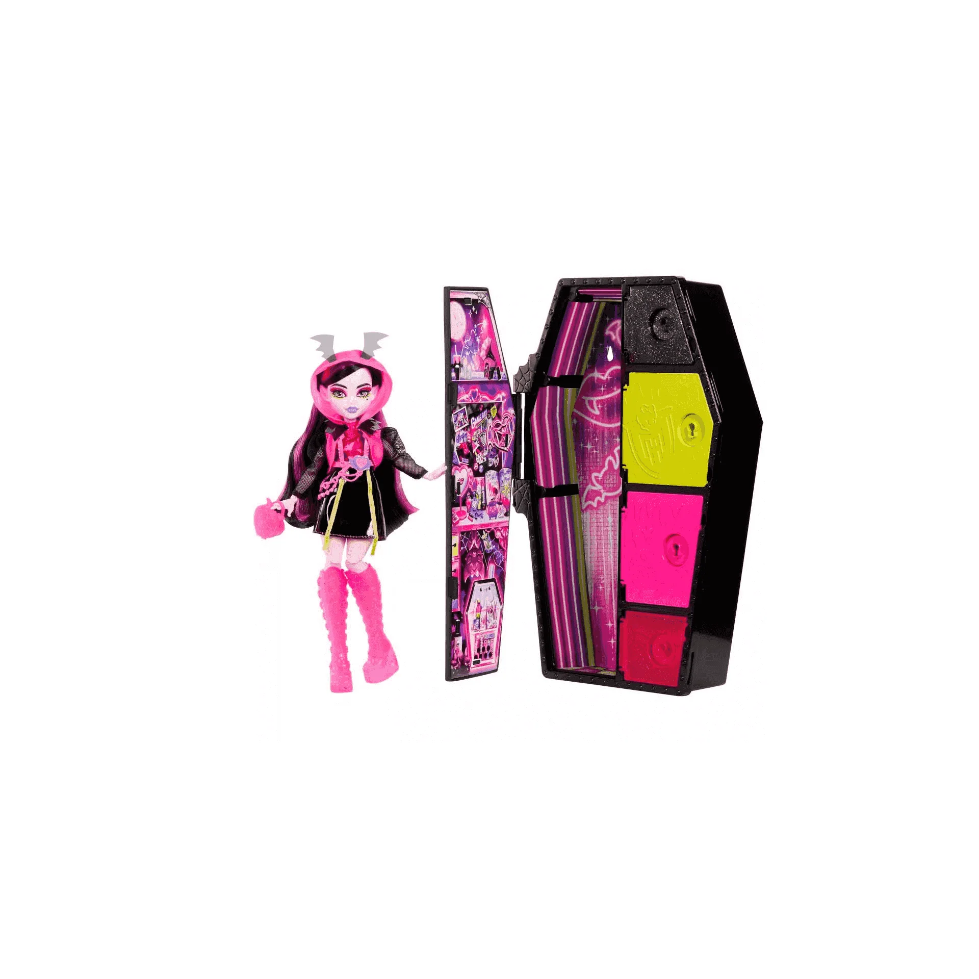 Monster High Draculaura Skulltimate Secrets Neon Frights