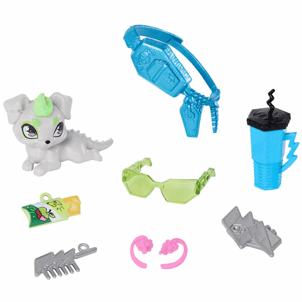 Monster High Frankie Stein Muñeca con Mascota y Accesorios - Image 5