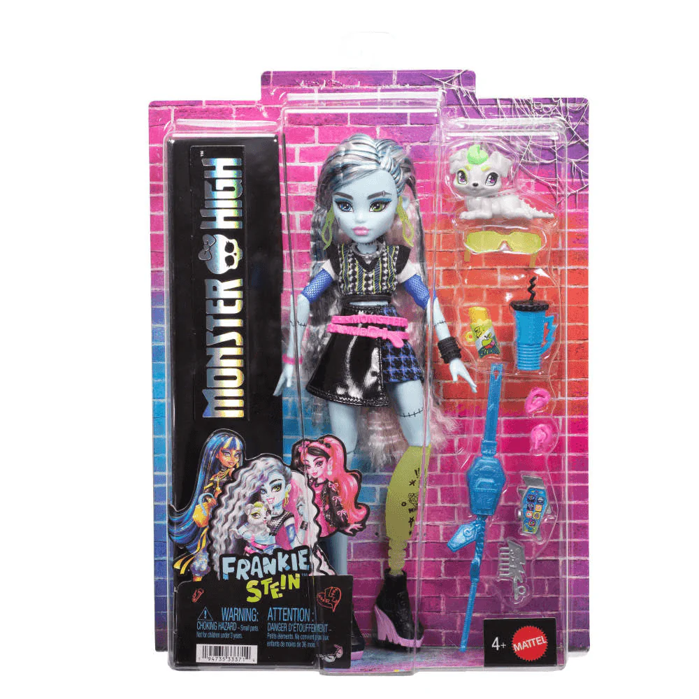 Monster High Frankie Stein Muñeca con Mascota y Accesorios - Image 6