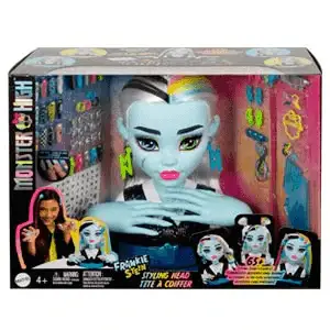 Monster High Frankie Stein Styling Head – Más de 65 accesorios