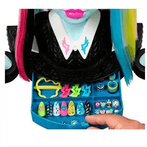 Monster High Frankie Stein Styling Head – Más de 65 accesorios - Image 4