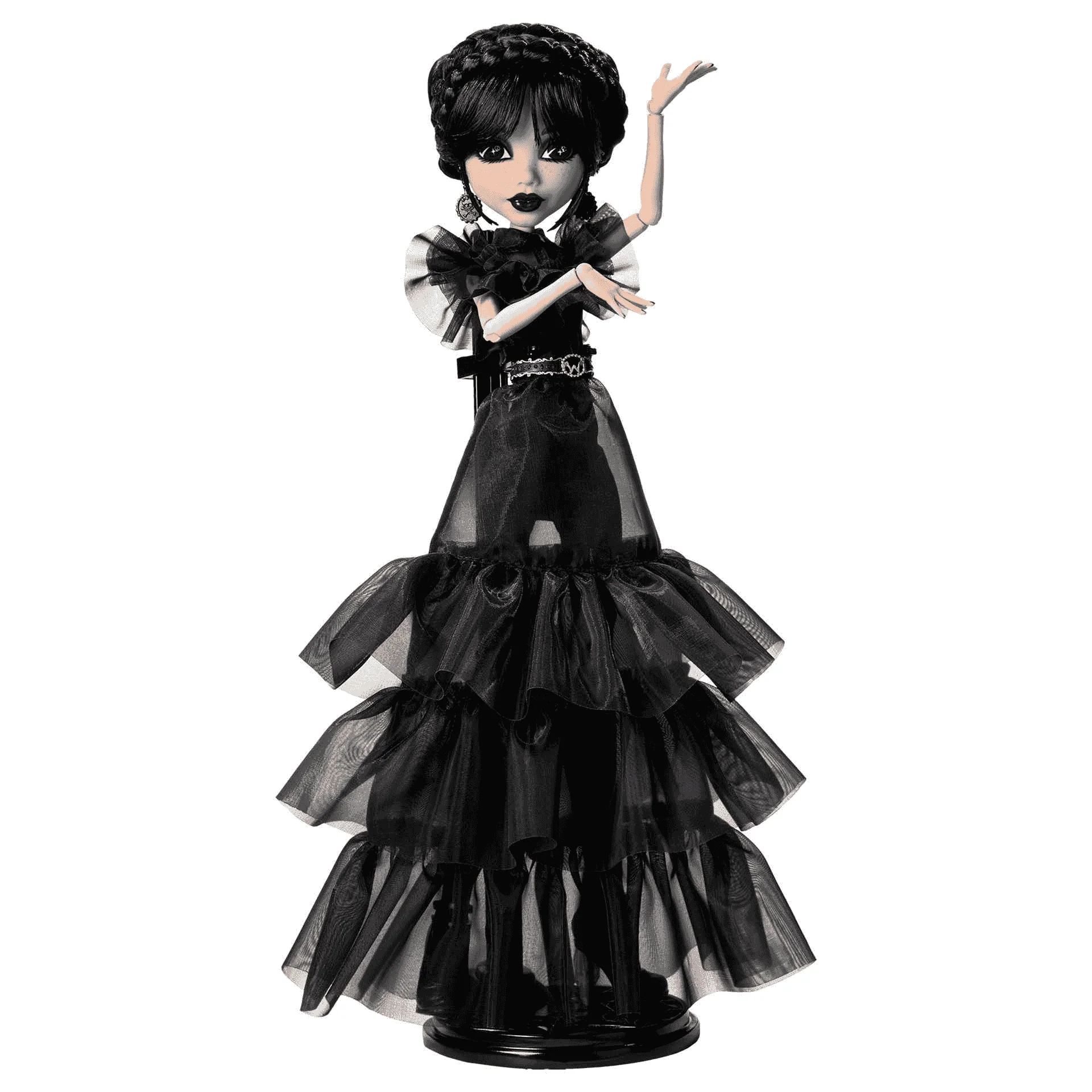 Monster High Muñeca Coleccionable Miércoles Addams Rave´N de Monster High