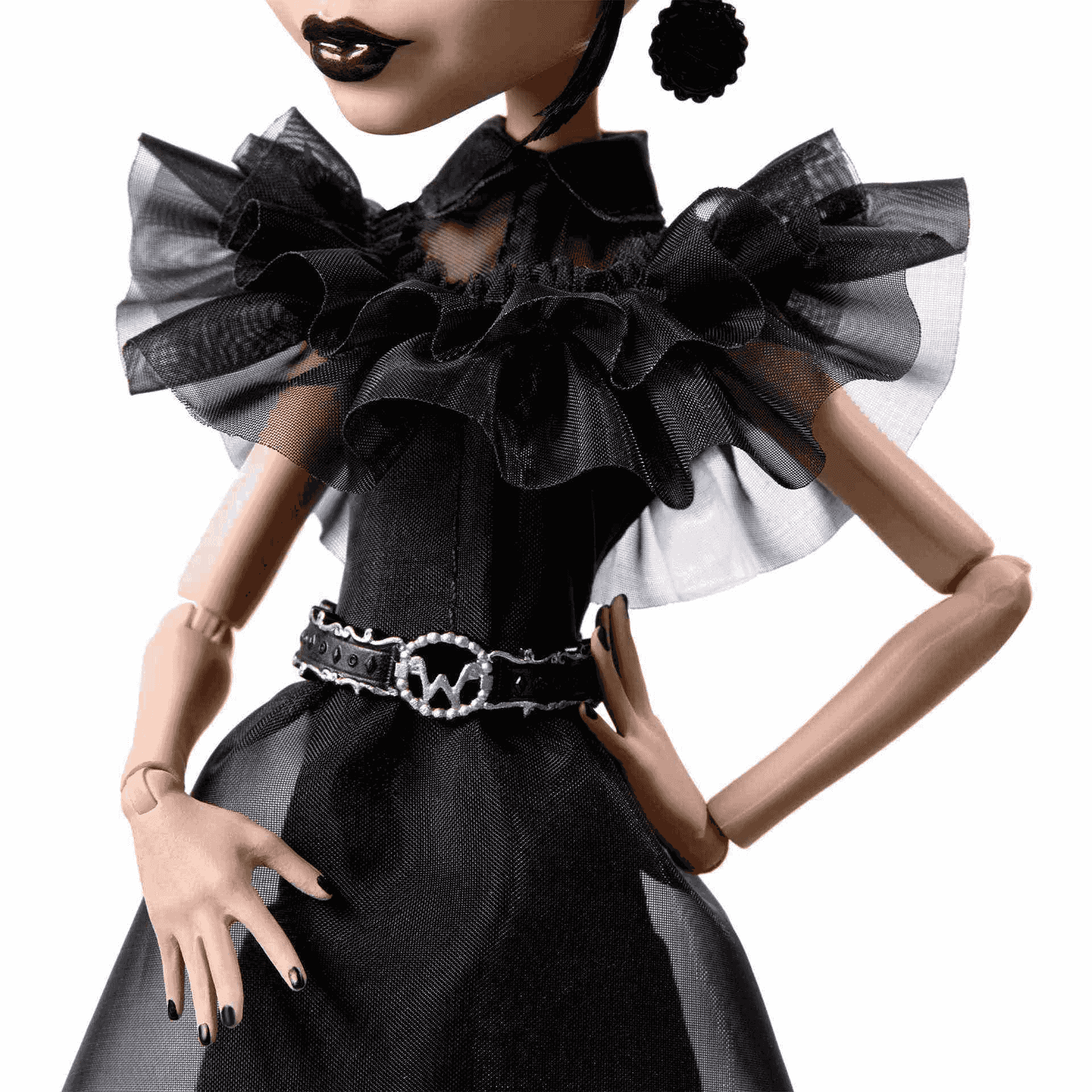Monster High Muñeca Coleccionable Miércoles Addams Rave´N de Monster High - Image 3