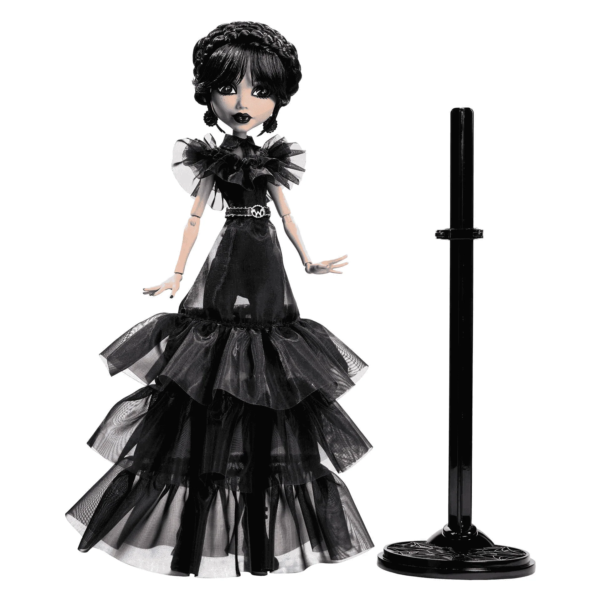 Monster High Muñeca Coleccionable Miércoles Addams Rave´N de Monster High - Image 5