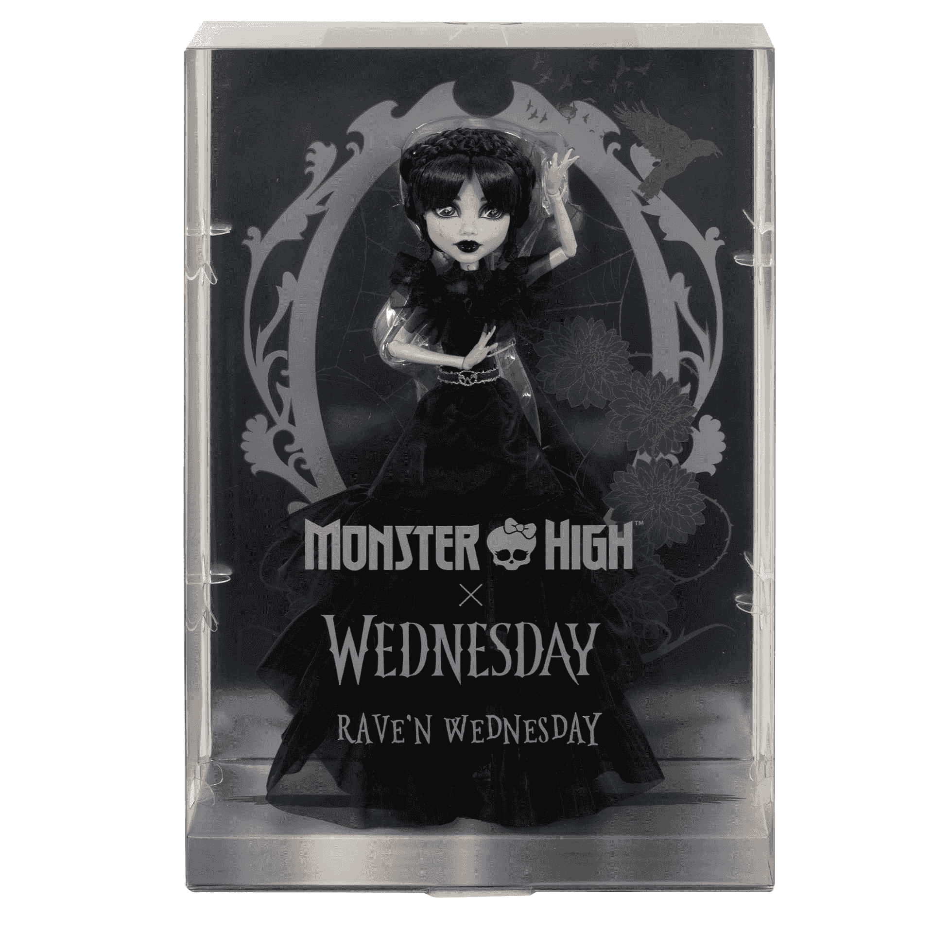 Monster High Muñeca Coleccionable Miércoles Addams Rave´N de Monster High - Image 6