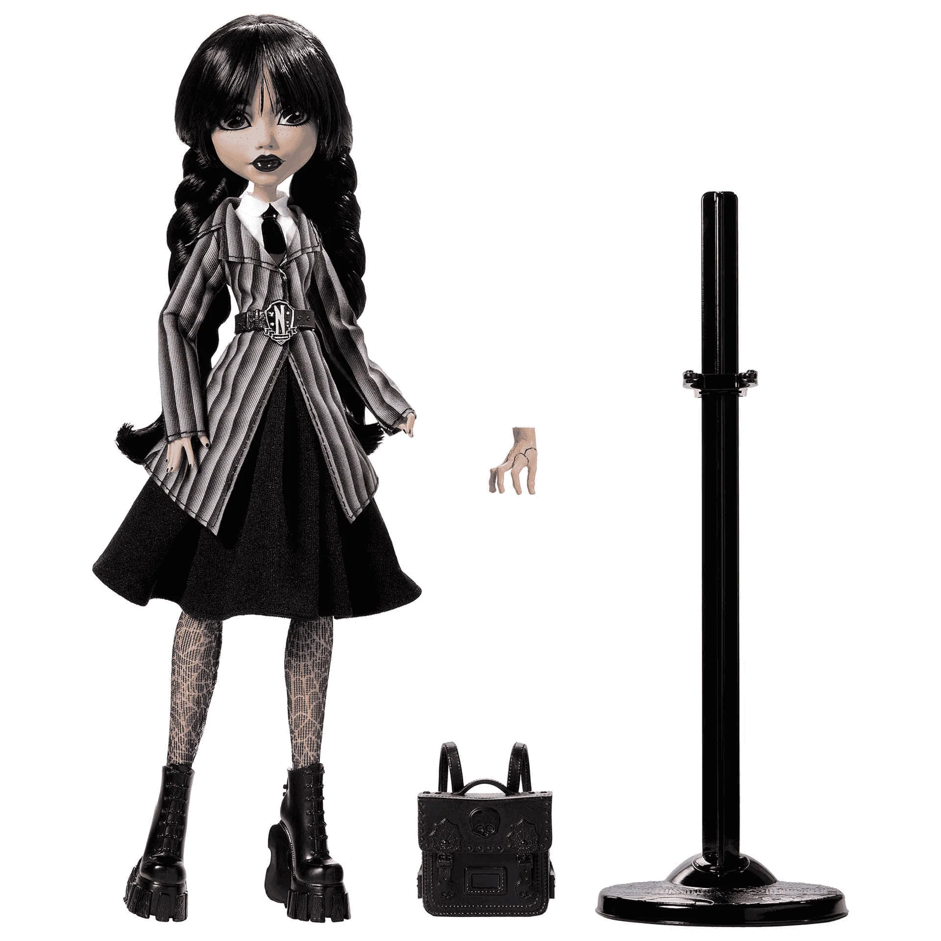 Monster High Muñeca Miércoles Addams de Monster High x Miércoles - Image 5