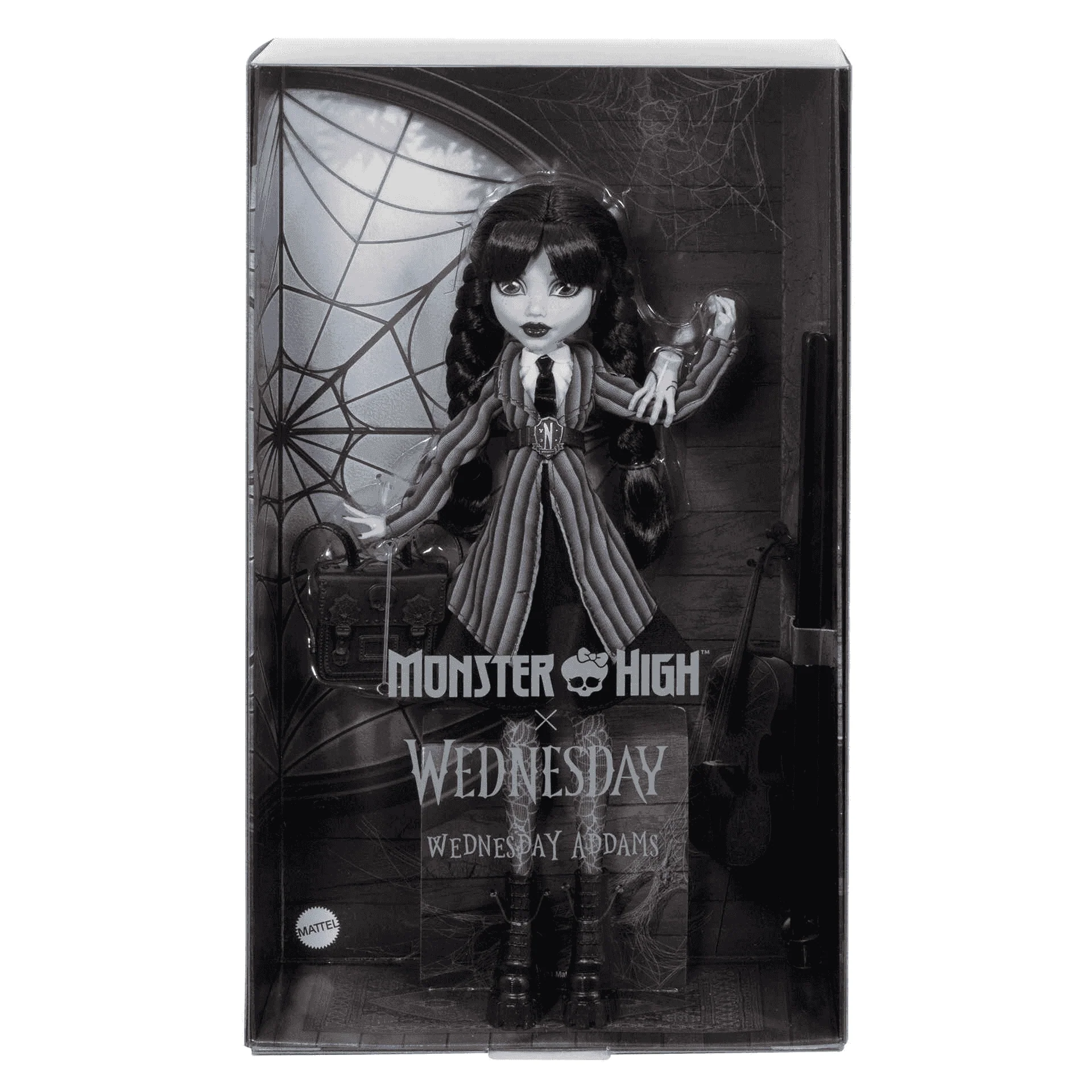 Monster High Muñeca Miércoles Addams de Monster High x Miércoles - Image 6
