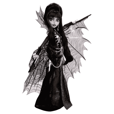 Monster High Skullector Elvira, Mistress of the Dark – Muñeca Coleccionista - Image 3