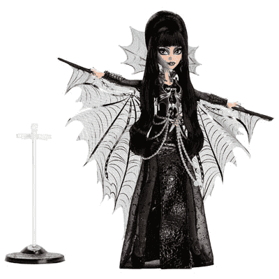 Monster High Skullector Elvira, Mistress of the Dark – Muñeca Coleccionista - Image 6