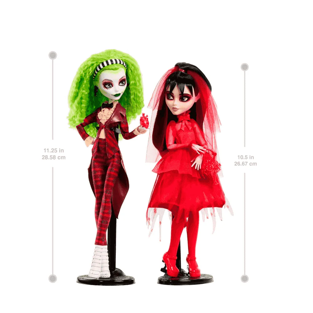 Monster High Skullector - Pack de 2 Muñecos Bitelchús y Lydia Deetz - Image 2