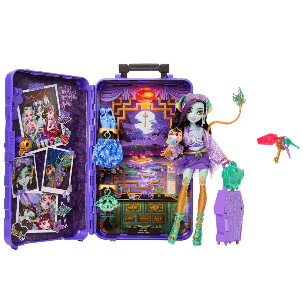 Monster High Skulltimate Secrets Jinafire Long Muñeca Oasis - Image 5