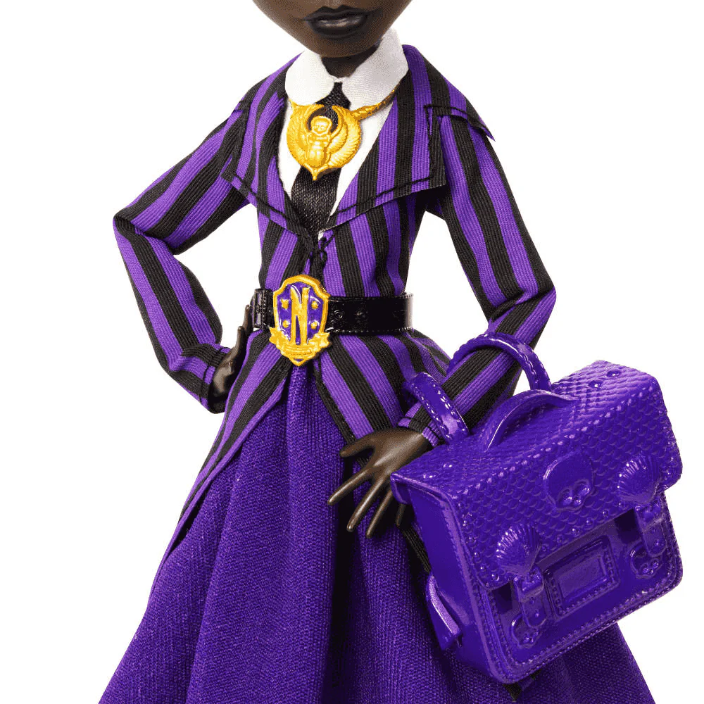 Monster High x Miércoles Bianca Barclay muñeca coleccionable 10 años - Image 3