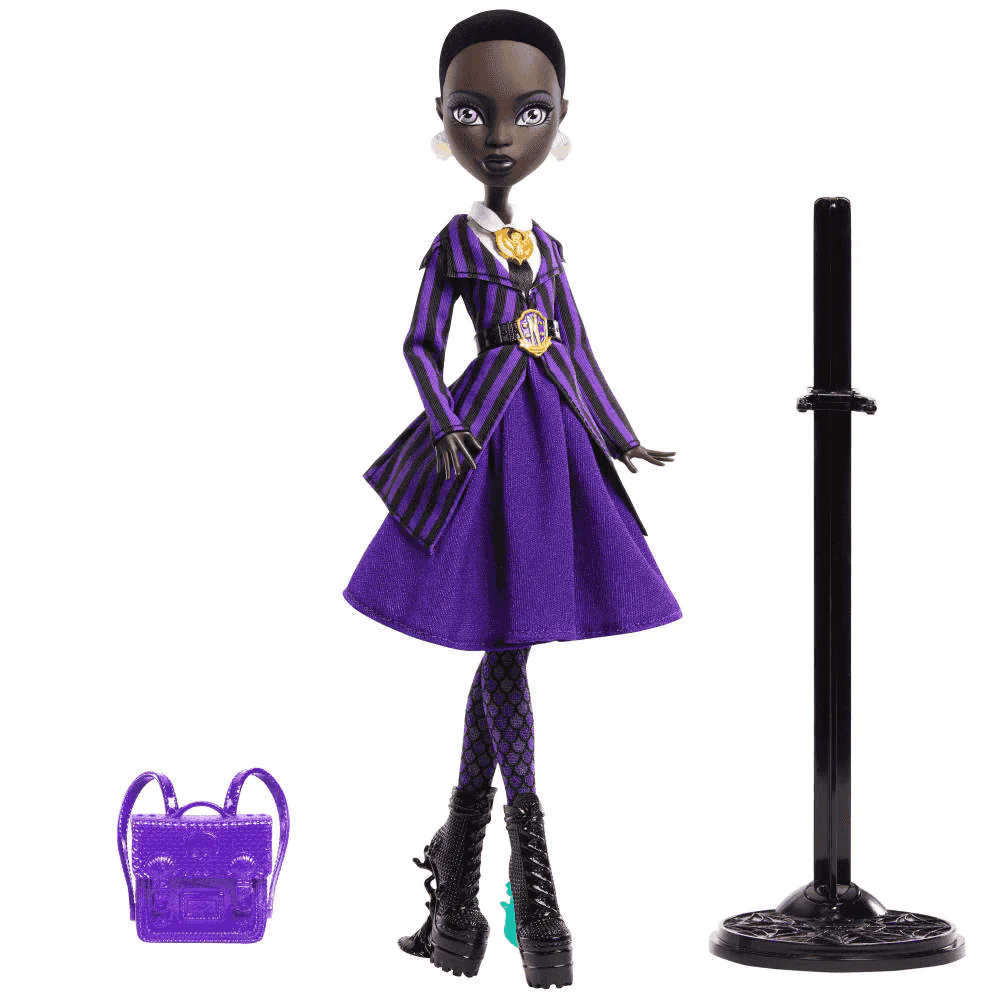 Monster High x Miércoles Bianca Barclay muñeca coleccionable 10 años - Image 4