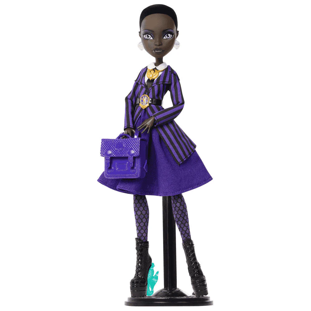 Monster High x Miércoles Bianca Barclay muñeca coleccionable 10 años - Image 6