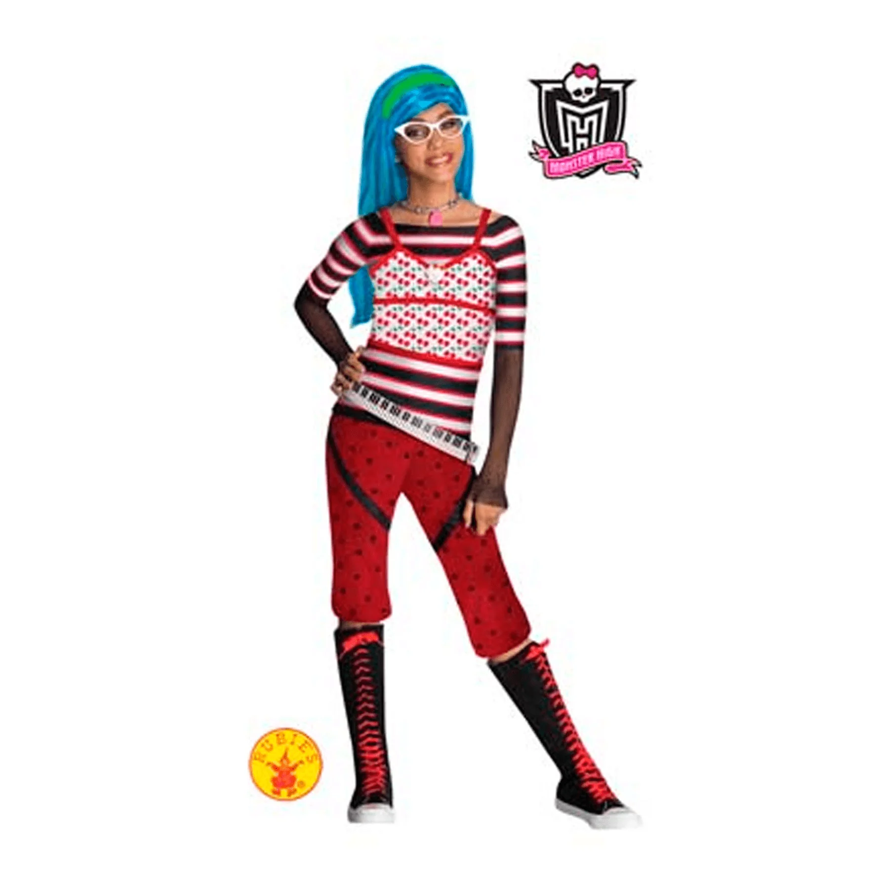 Monster Hight disfraz de Ghoulia Yelps 5-7 años
