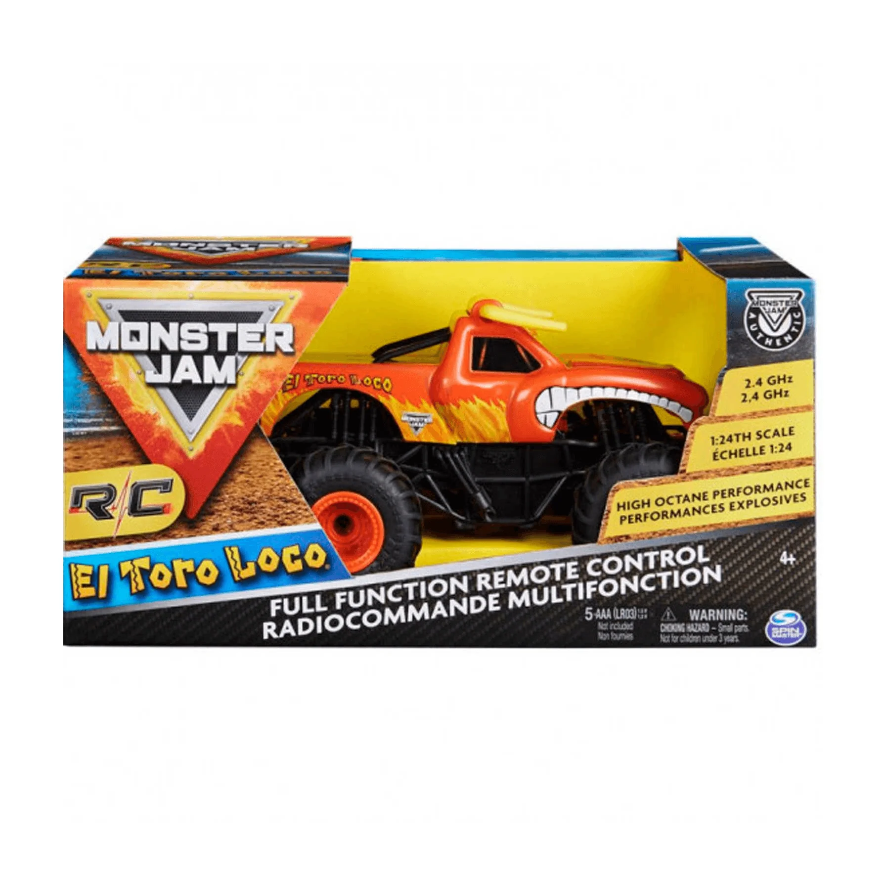 Monster Jam Coche Radio Control El Toro 1:24 - Image 4