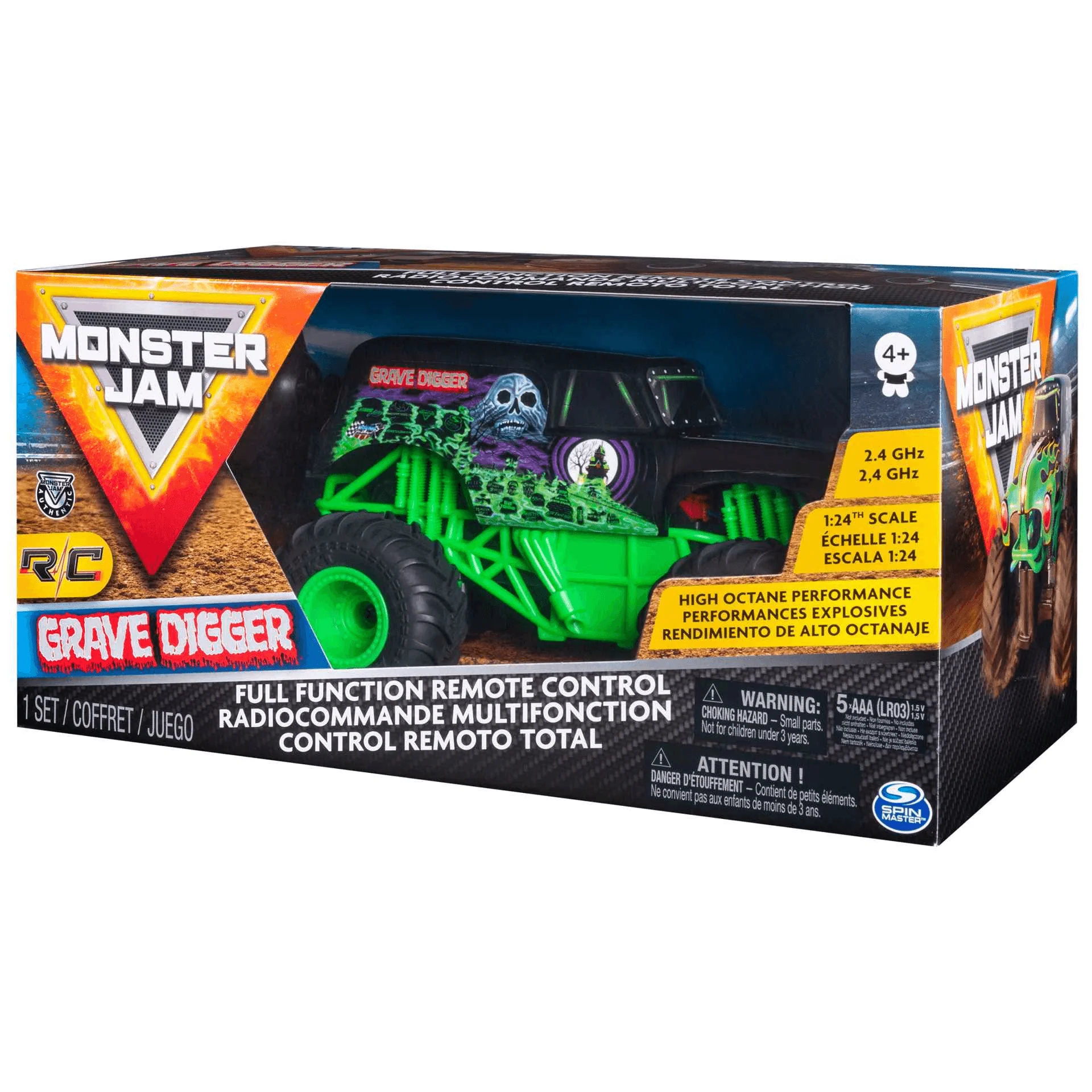Monster Jam Grave Digger Rc 1:24 - Image 2