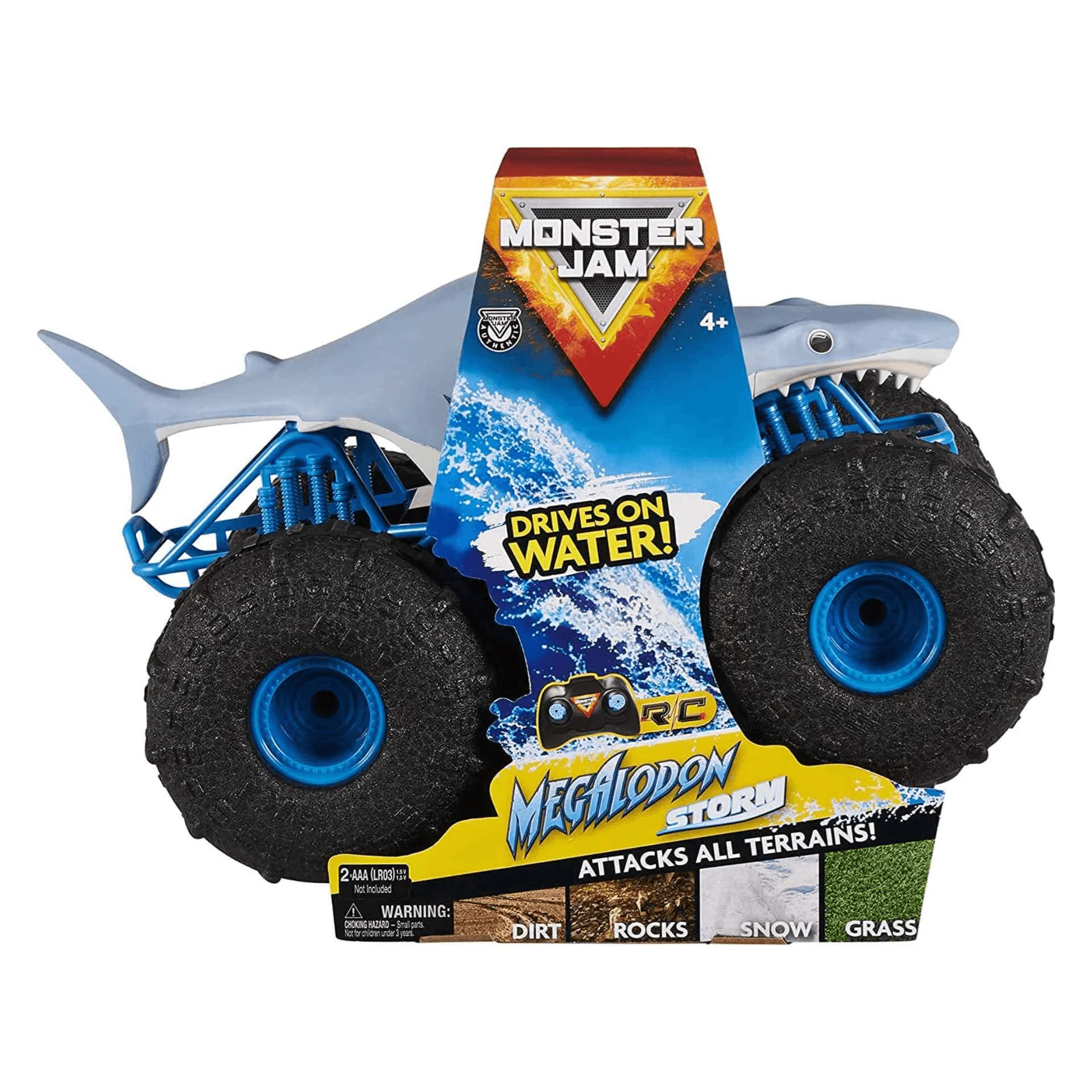 Monster Jam Megalodon Todo Terreno Storm RC 1:15 - Image 6