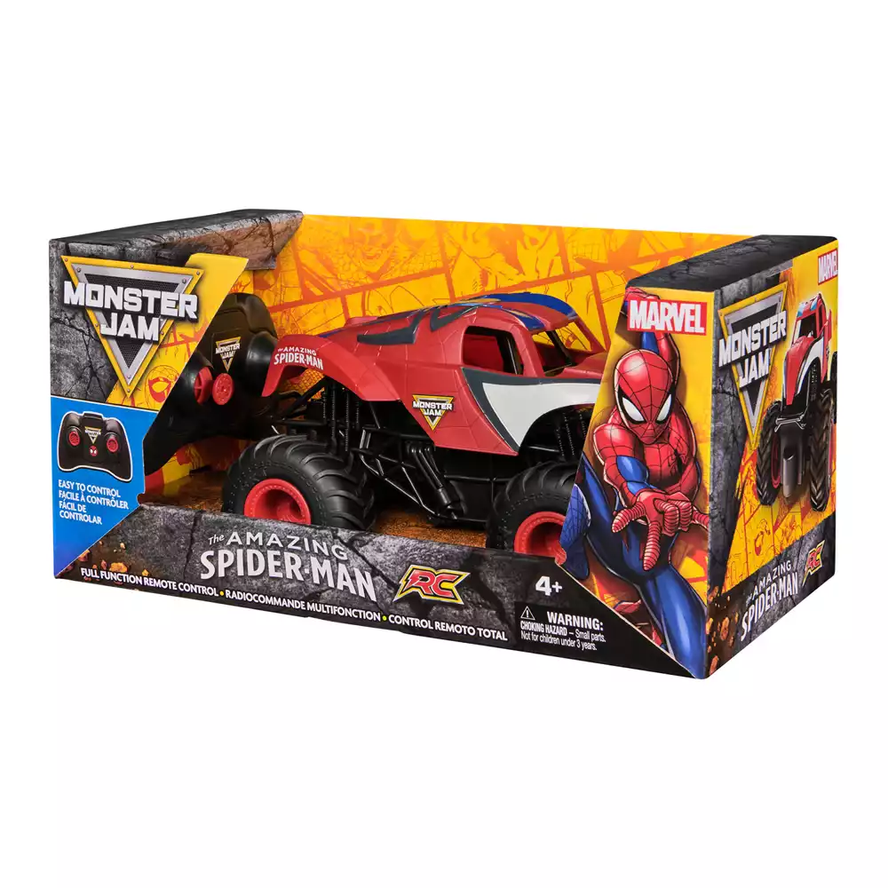 Monster Jam - RC Monster Truck The Amazing Spider-Man Escala 1:24 - Image 5