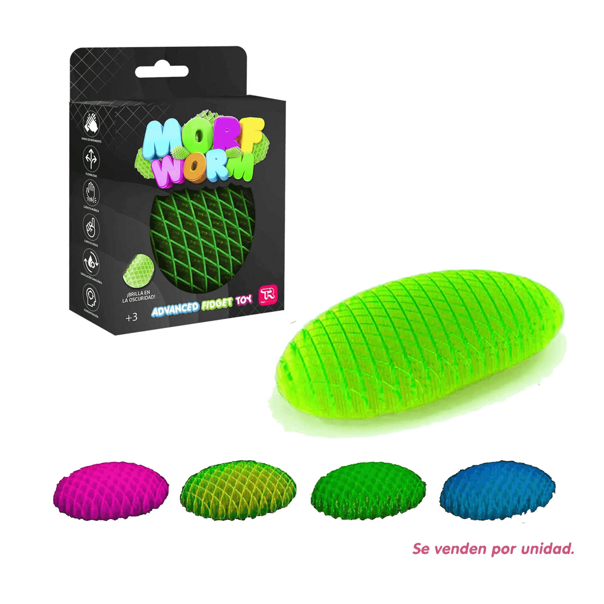 Morf Worm Juguete Sensorial