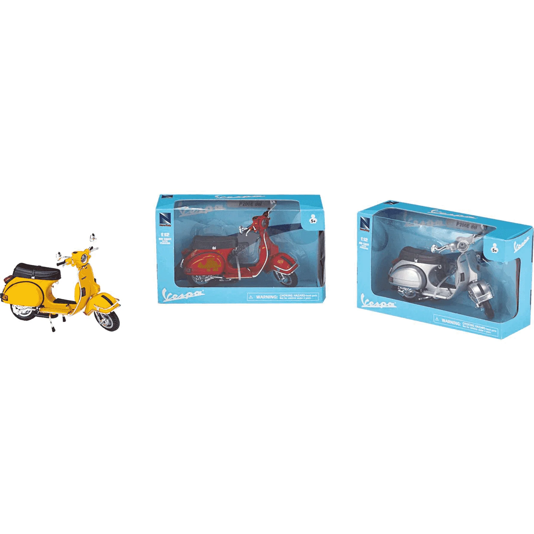 Moto Vespa Juguete a escala 1:12