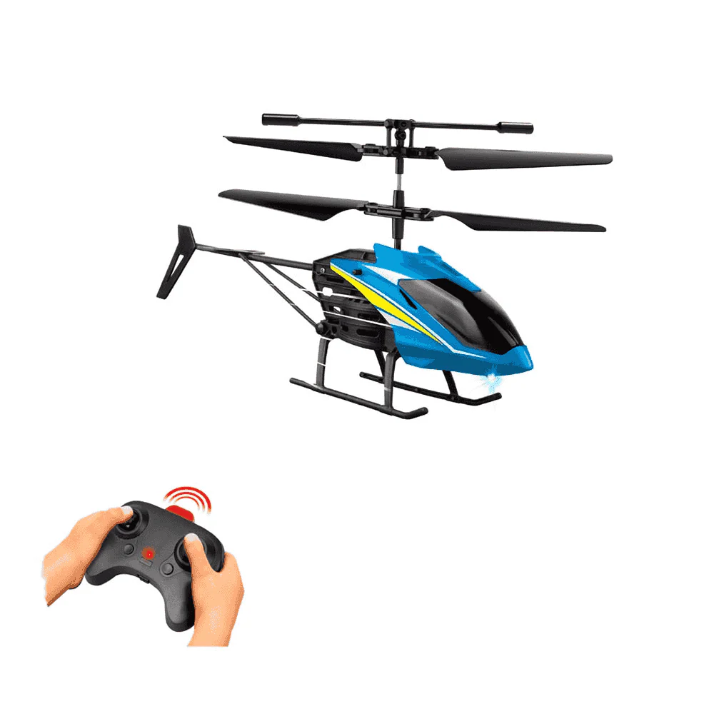 Motor Planet RC Sky Helicopter con Luz LED y Giroscopio Estabilizador