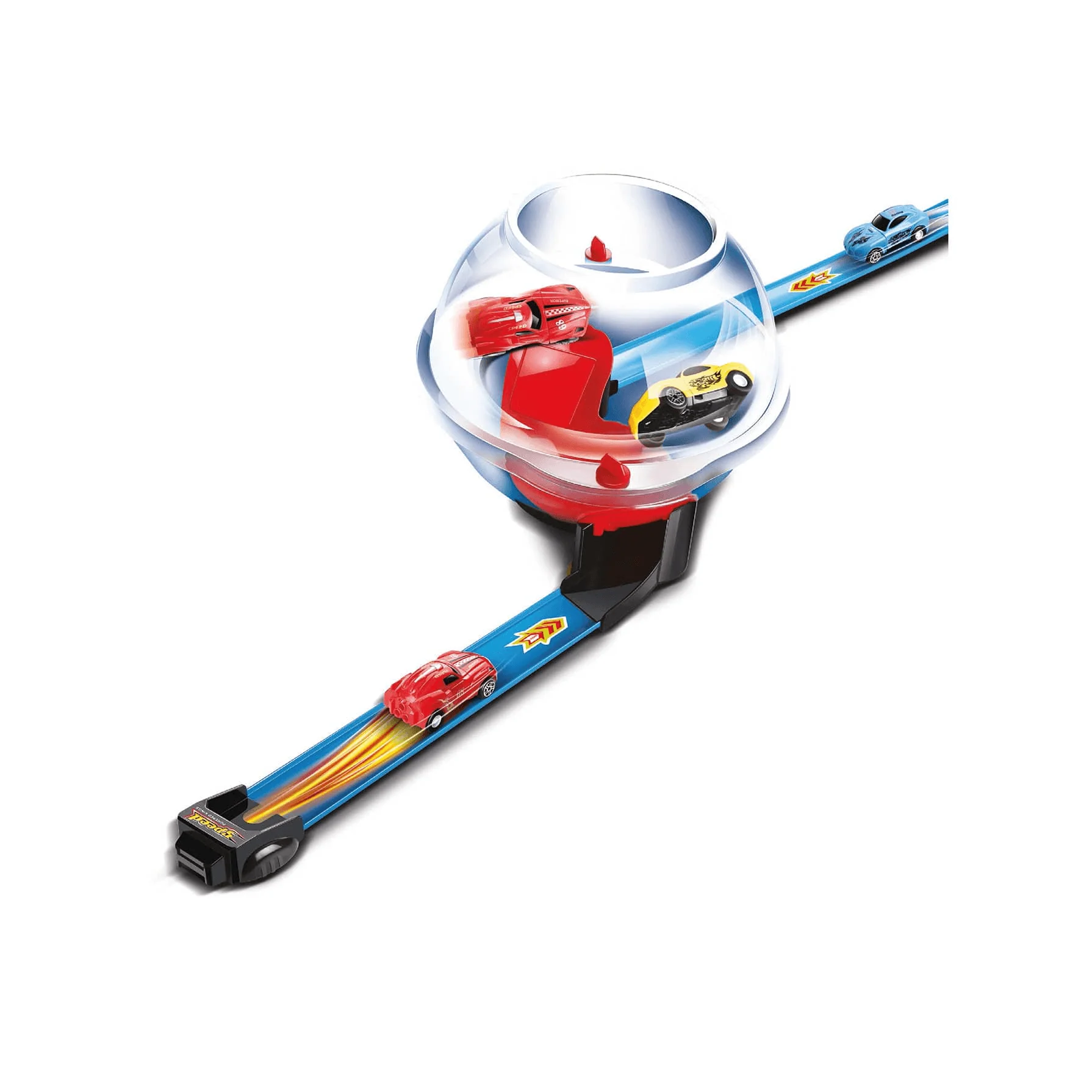 Motor Planet | Super Track Spinner - Pista de Carreras con Loop 360