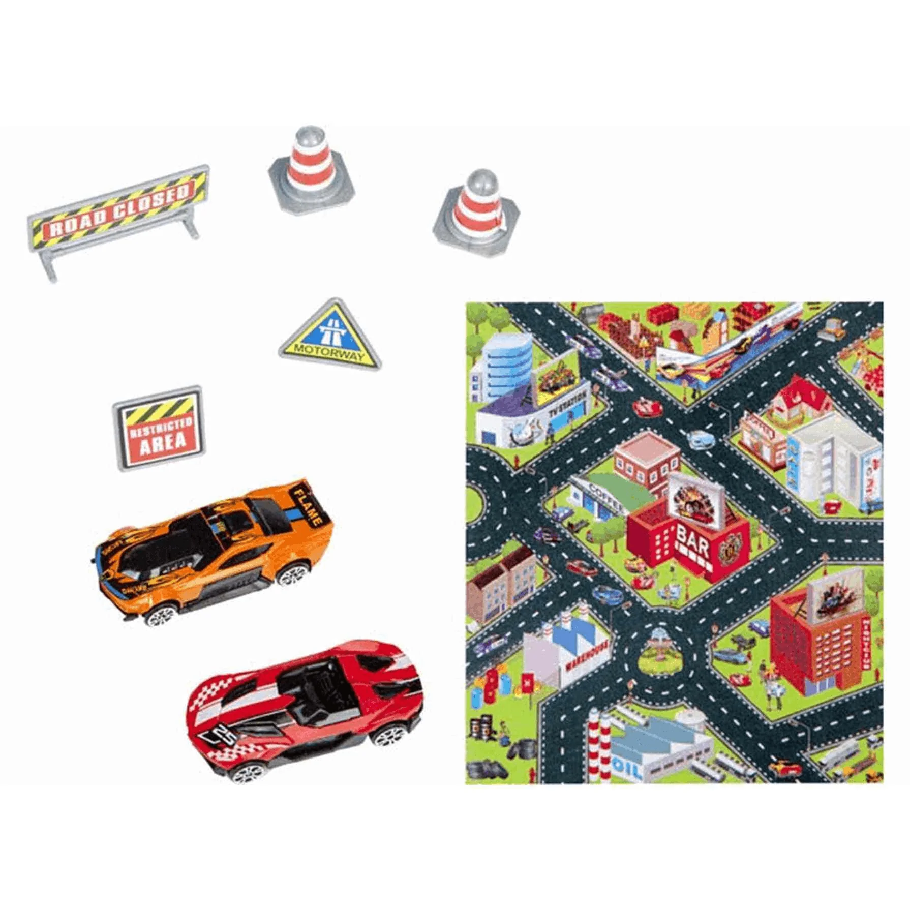 Motor Planet Tapiz Circuito 80x70