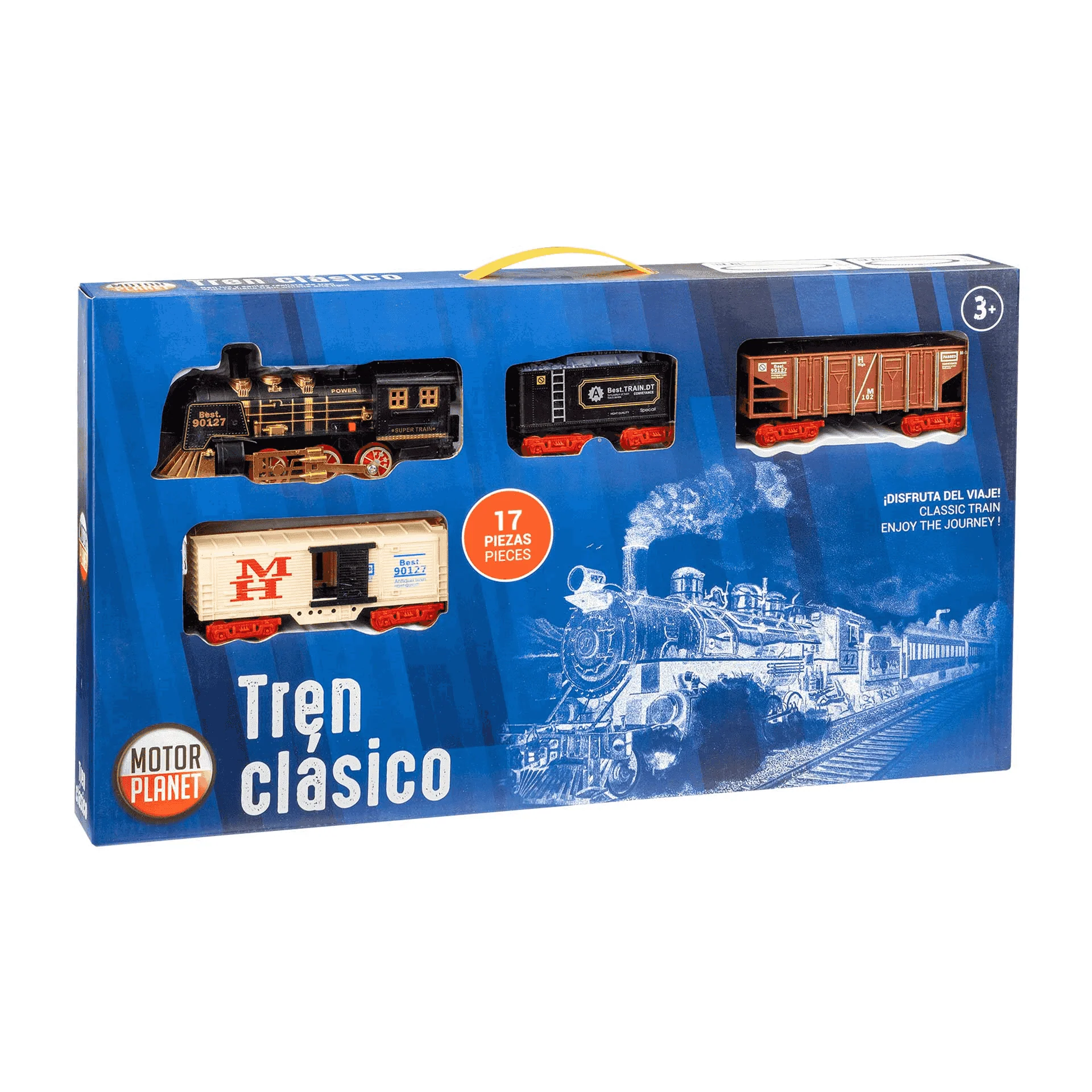 Motor Planet Tren Clásico de juguete con Sonidos - Image 3
